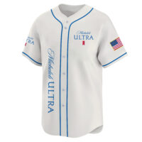 Personalized Trump Fight Fight Fight Michelob Ultra Baseball Jersey