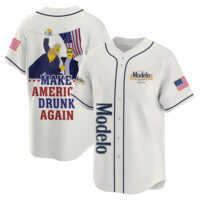 Personalized Trump Make American Drunk Modelo Again Baseball Jersey