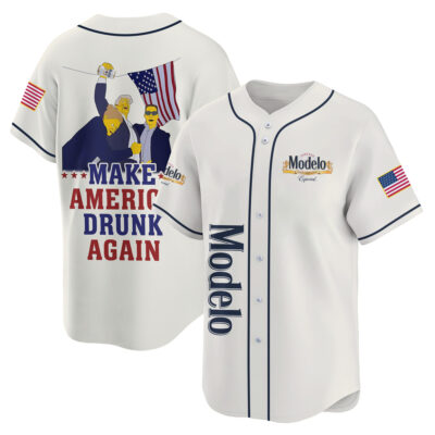 Personalized Trump Make American Drunk Modelo Again Baseball Jersey