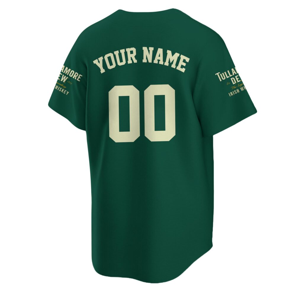 Personalized Tullamore Dew Baseball Jersey Personalized Tullamore Dew Baseball Jersey