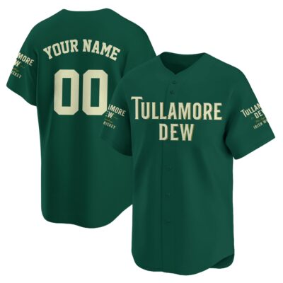 Personalized Tullamore Dew Baseball Jersey