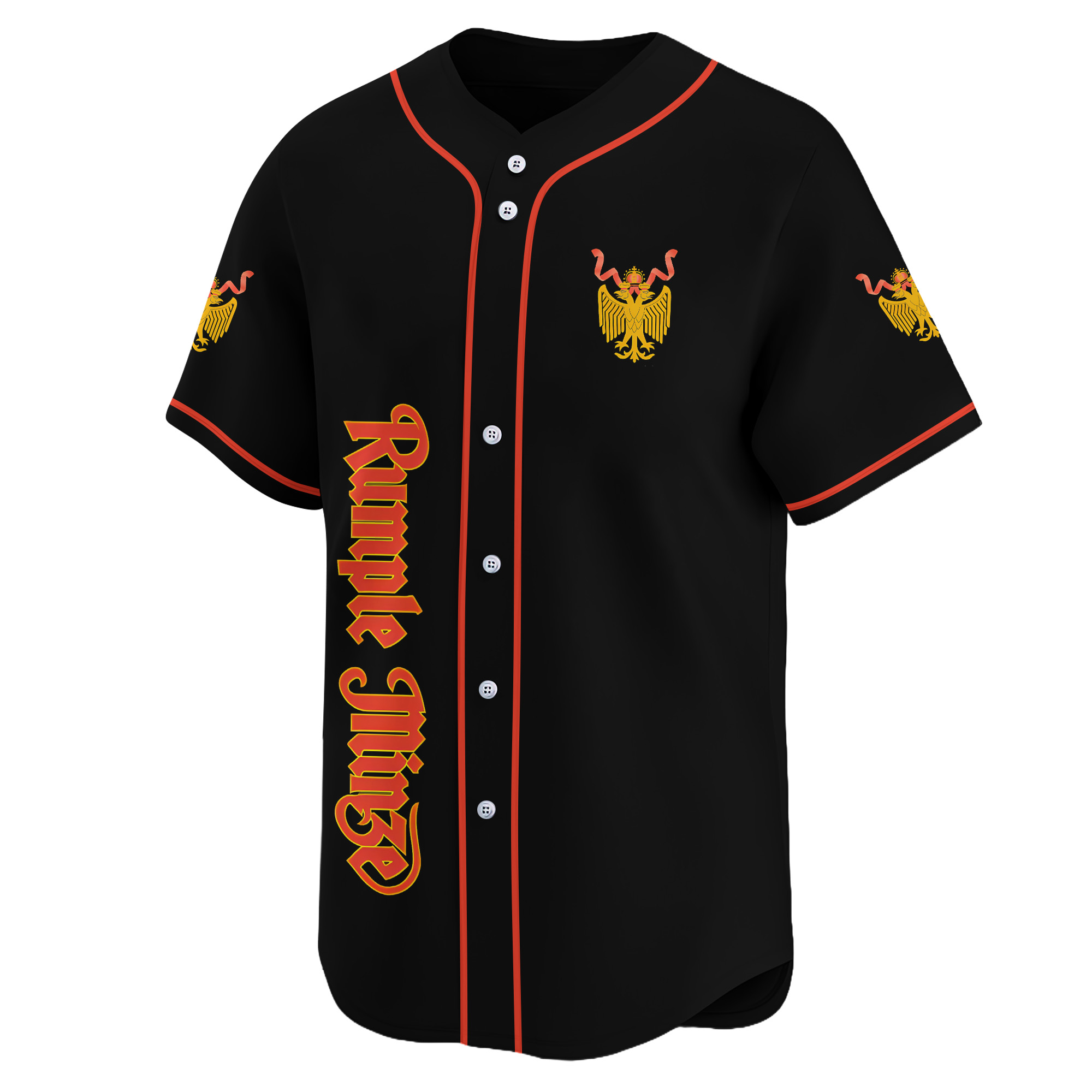 Personalized Vintage Rumple Minze Gin Baseball Jersey