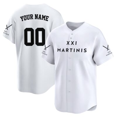 Personalized XXI Martinis Baseball Jerseys