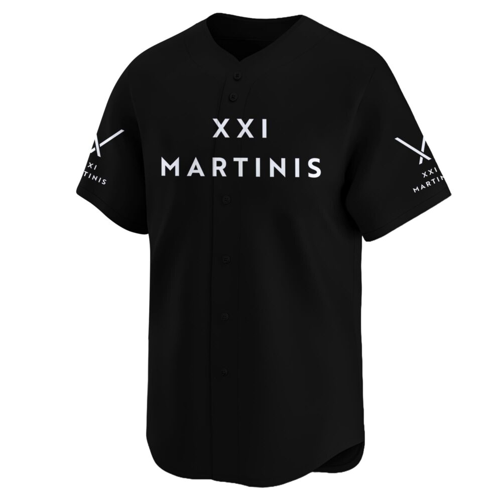 Personalized XXI Martinis Baseball Jerseys Personalized XXI Martinis Baseball Jerseys