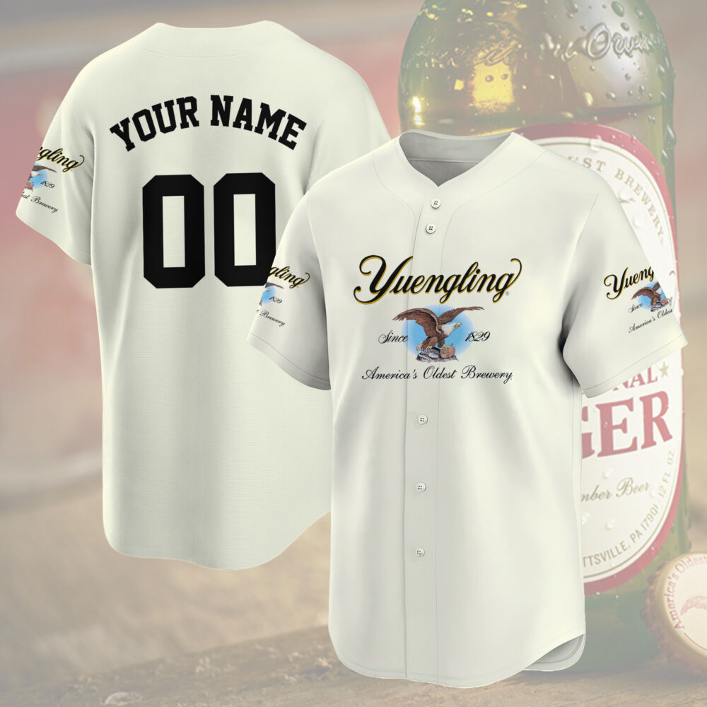 Personalized Yuengling Baseball Jersey Personalized Yuengling Baseball Jersey